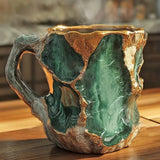 Set de Cești de Cafea din Cristal cu Infuzie Minerală