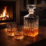 Set de Carafă pentru Whiskey cu Sticle și Pahare